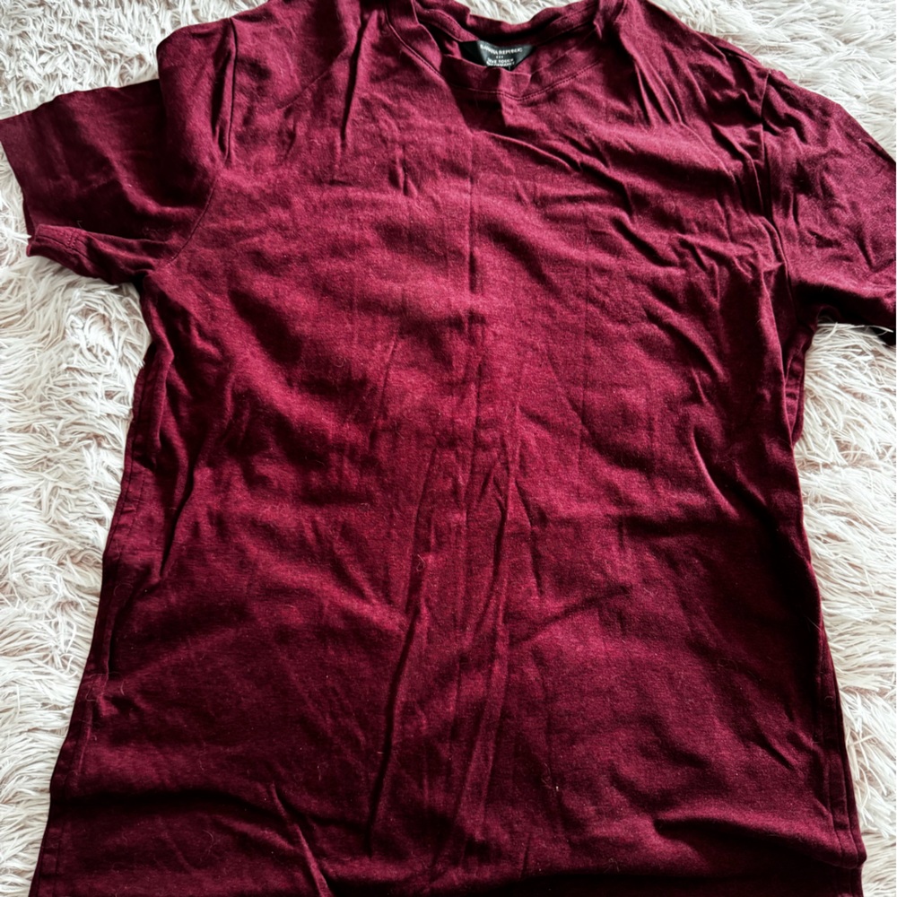 Banana Republic Luxe Touch Sweater - Deep Red